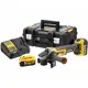 Угловая шлифовальная машина аккумуляторная бесщеточная Dewalt DCG405P2, 18 В Li-Ion 2x5 Ач, 125 мм