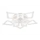 Люстра потолочная светодиодная Ambrella Light AMBR_FA8914 Original с пультом управления 28 м² регулируемый белый свет цвет белый