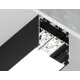 Профиль алюминиевый Ambrella light Illumination накладной/подвесной Profile System 42x45 для светодиодной ленты до 33.4мм GP3050BK