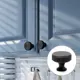 Мебельная ручка-кнопка Cappio PK323 Ø30 мм черный 8 шт