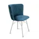 Стул Sheffilton 5545439903 60x87x45 см велюр цвет Голубой