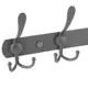Крючки для ванной комнаты и кухни настенные Dikalan цвет серый графит
