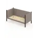 Кровать Solarius Тахта реечное основание 110 x 101 x 190 см дерево цвет мокко мусс;венге