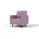Кресло Salon tron Сканди 71x85x66 см велюр цвет сиреневый
