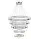 Люстра подвесная светодиодная хрустальная St luce Tivoli sl1622.113.05 10 м² нейтральный белый свет цвет серый/серебристый