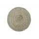 Коврик декоративный Cleopatra джут IC-18393 круг 100x100 см