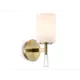 Настенный светильник Ambrella light High light Lh56265 цвет белый матовый/латунь