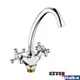 Смеситель для кухни Kevon KV72957 поворотный излив 15.9 см цвет хром