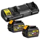 Набор аккумулятор и зарядное устройство Dewalt DCB132T2, 18 В Li-Ion 2x6 Ач