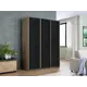 Шкаф-купе Мебельная компания е1 500423 230x180х57 см 10 полок лдсп цвет сонома