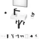 Мини-раковина для ванной или туалета Wellsee WC Area 202011930 комплект для санузла