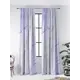 Штора Helga Базовая коллекция HH903005 на шторной ленте 290x300 см цвет фиолетовый