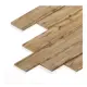 Панель-мозаика Stella Light Пекан коричневый 680x100x10мм 1.13м² 18шт