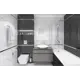 Керамическая плитка Laparet х9999281850 25x50см 1.5 м² цвет черный, цена за упаковку