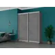 Шкаф-купе Мебельная Компания Е1 2 дверный 220x180x60 см 9 полок ЛДСП цвет бетон