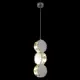 Светильник подвесной Crystal Lux Beso sp3 3 лампы 6 м² цвет хром
