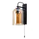 Настенный светильник ARTE LAMP A7015AP-1BK PAIO цвет черный