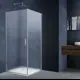 Душевой уголок Vincea Alpha VSR-3ALP9090MT квадратный 90x90см хромированный профиль эффект стекла структурный