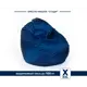 Кресло-мешок Wowpuff Стади 80x130x80 см цвет черный