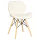 Кухонный стул Dobrin Butterfly LMZL 38x38x51 см искусственная кожа цвет кремовый