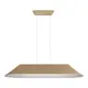 Светильник подвесной светодиодный ST Luce Sentito Sl3001.813.01 11 м² теплый белый (желтый) свет цвет бежевый