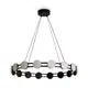 Светильник подвесной светодиодный Freya Collar Fr6180pl-l32b 18 м² теплый белый (желтый) свет цвет черный