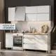 Кухня Sv-мебель Токио 160x214x60 см ЛДСП цвет белый