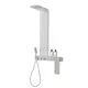 Душевая стойка Ceruttispa Simona 9661 3 режимная цвет белый