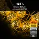 Электрогирлянда комнатная Eurosvet Нить 2.8м 20 ламп теплый белый