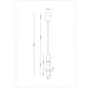Светильник подвесной светодиодный Arte Lamp Ascella Ar_a2034sp-1bk 0.7 м² нейтральный белый свет цвет черный