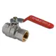 Кран шаровой прямой Valtec 554933 PN40 3/4" ВР латунь ручка рычаг