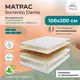 Матрас All'perrino Sorrento Dante Sor25/100/200Dn 100x200x25 см беспружинный 1-спальный
