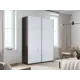 Шкаф-купе Мебельная компания е1 500235 230x140х57 см 8 полок лдсп цвет венге