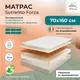 Матрас All'perrino Sorrento Forza Sor20/70/160Fz 70x160x20 см беспружинный детский