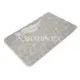 Коврик для ванной комнаты Shahintex 309548 80x50см цвет серый/серебристый