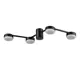Люстра потолочная Lumion Sanata Lmn_8187_4c 4 лампы 5 м² цвет черный