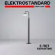 Светильник ландшафтный светодиодный Elektrostandard 35162/F 113 см нейтральный белый свет цвет серый/белый