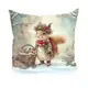 Подушка декоративная Zaberite Бельчонок Никодим 4304, 40x40 см