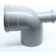 Отвод канализационный малошумный Flextron 110x50 мм 87° полипропилен 5 шт