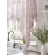 Тюль Helga Базовая коллекция HH534075 на шторной ленте 145x200 см цвет белый, розовый