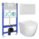 Комплект инсталляция с унитазом Joki JKS106033020WM цвет белый