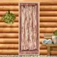 Дверь для бани деревянная липа Сима-Ленд Старая Калитка 180x70см