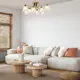Люстра потолочная Escada 8x40вт E27 шампань 2128/8p 8 ламп 20 м² цвет золотой