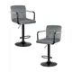 Комплект барных стульев 2 шт Dobrin Kruger arm black lm-5011_blackbase 51x113x49 см цвет серый