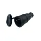 Розетка Itok i-KI-KR-ICONNECT-1PEN-IP44-BLACK с заземлением 220-250 В 16 A цвет черный