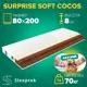 Матрас Sleeptek Surprise SoftCocos SSSC-00010-4902 80x200x8 см беспружинный 1-спальный