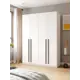 Шкаф распашной Принцесса мелания София3022/2 160x220x52 см ЛДСП цвет белый