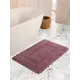 Коврик для ванной комнаты Arya Home Collection 8680943068279 90x60см цвет фиолетовый