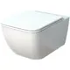 Унитаз подвесной Smartflow SMF811-WH безободковый с сиденьем микролифт