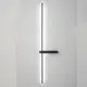 Настенный светильник светодиодный Crystal Lux Clt 077w1000 bl регулируемый белый свет цвет черный